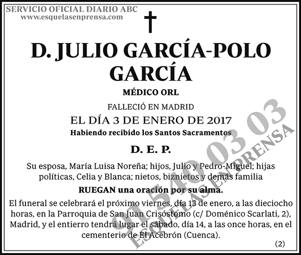Julio García-Polo García